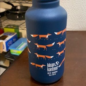 Klean Kanteen 18oz - fox pattern